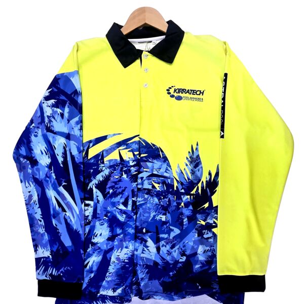 Sublimated Long Sleeve Polo Thumbnail