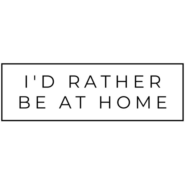I d rather be at home Thumbnail